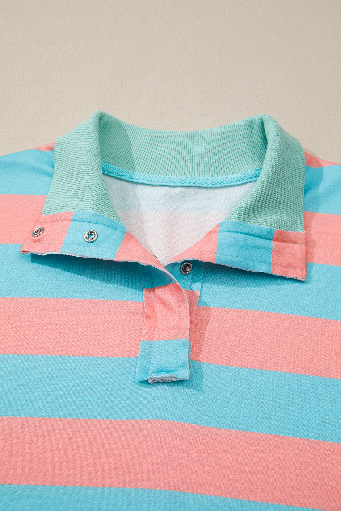 Striped Long sleeve collared Shirt