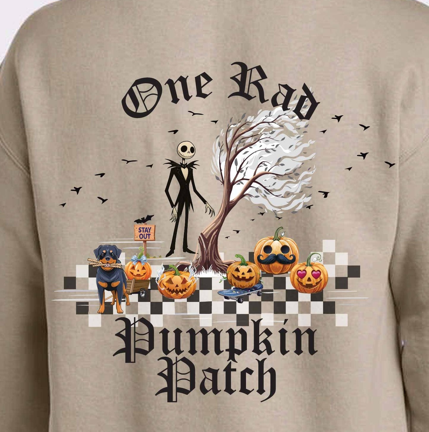 Unisex Crewneck Sweatshirt Rad Patch